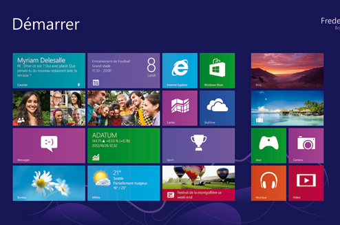 Windows 8 : comment personnaliser mon écran d'accueil ?