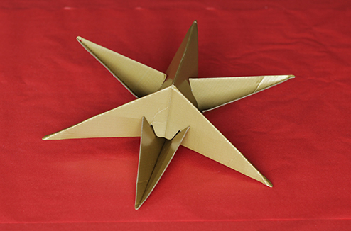 L'étoile en origami ultra-rapide !