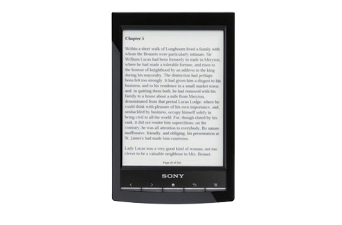 Test : le eReader Sony PRS-T1