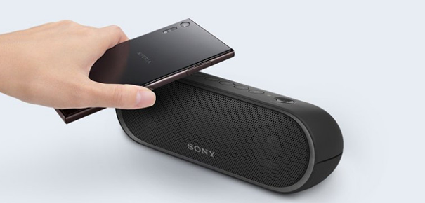 Appairage NFC avec l'enceinte Sony SRS-XB20