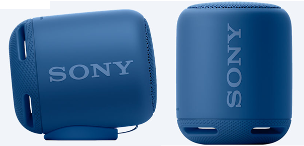 Sony SRS-XB10 en mode vertical et horizontal