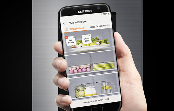 Les réfrigérateurs connectés Bosch et Samsung prennent des selfies !