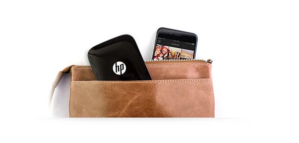 Imprimante de poche HP Sprocket dans un sac