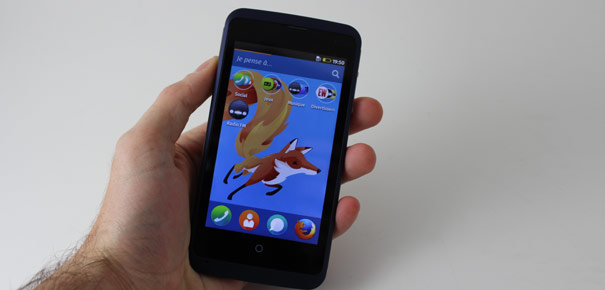 Le smartphone Firefox OS est facile à prendre en main