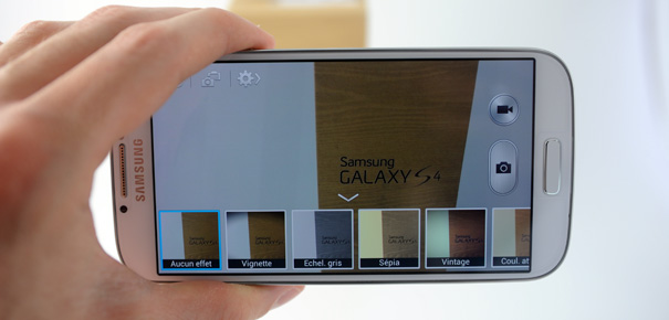 Mode photo sur le Samsung Galaxy S4