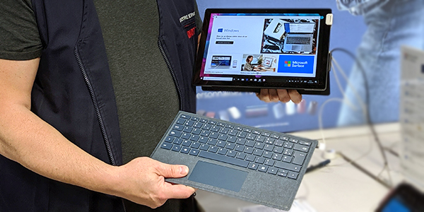 Tablette Microsoft Surface avec clavier en option
