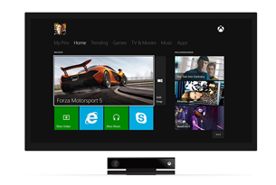 Interface Smart TV de la Xbox One