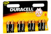 DURACELL 8 PILES R6