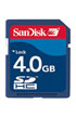 SANDISK SDHC 4GO
