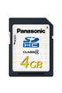 PANASONIC SDHC 4GO