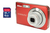 NIKON S210 ROUGE+SDHC 4GO