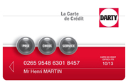 La Carte de Crédit Darty