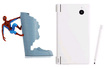 DSI BLANCHE+CHARGEUR SPIDERMAN