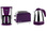 Ensemble petit déjeuner RUSSELL HOBBS SET 3 PIECES PRUNE SET 3 PIECES PRUNE