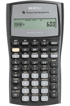 TEXAS INSTRUMENTS BA II PLUS
