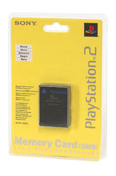 SONY CARTE MEMOIRE PS2