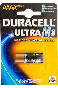 DURACELL 2 PILES R61