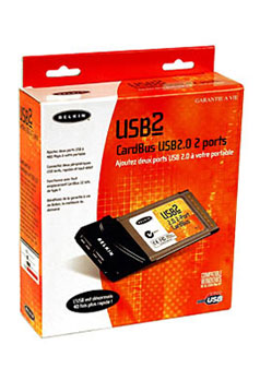BELKIN CARTE PCMCIA USB 2.0