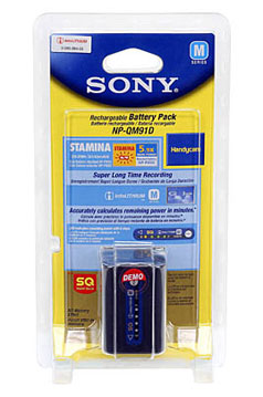 SONY NP-QM91D