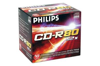 PHILIPS 10 CD-R