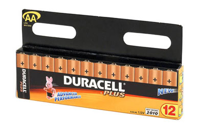 DURACELL 12 PILES R6