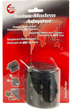 SWISS TRAVEL PRODUCT ADAPTATEUR MODEM UNIVERSEL