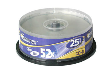MEMOREX 25 CD-R