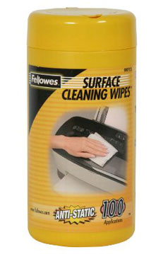 FELLOWES 100 LINGETTES TOUTES SURFACES