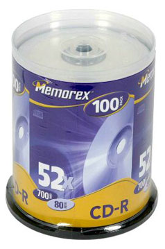 MEMOREX 100 CD-R