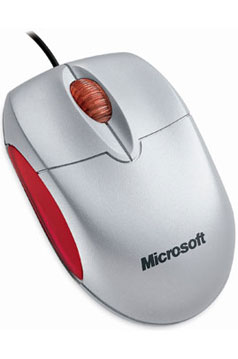 MICROSOFT NOTEBOOK OPTICAL MOUSE SILVER