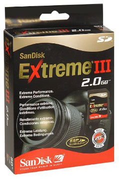 SANDISK SD EIII 2GO
