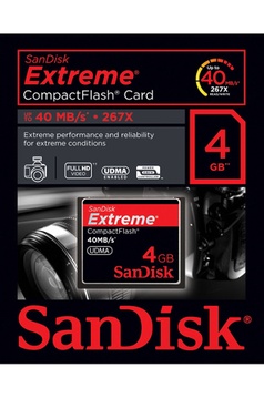 SANDISK CF EIII 4GO