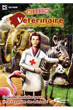 MINDSCAPE MISSION VETERINAIRE ZOO