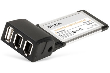 BELKIN EXPRESSCARD USB/2XFW