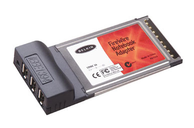 BELKIN PCMCIA 3 PORTS FIREWIRE