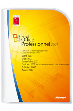 MICROSOFT OFFICE PROFESSIONNEL 2007