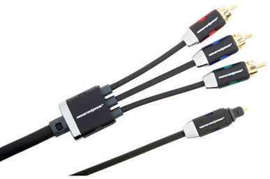 MONSTER CABLE CABLE YUV FIBRE OPTIQUE