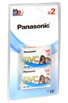 PANASONIC DV 60MN X2