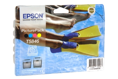 EPSON KIT T5846 4 COULEURS + 150F A6
