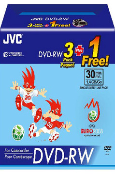 JVC DVD-RW 8 CM 3+1