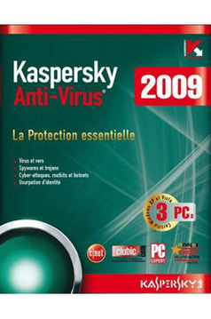 KASPERSKY KASPERSKY ANTIVIRUS 2009 3 PC
