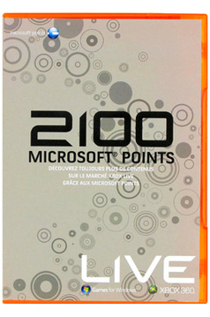 MICROSOFT CARTELIVE 2100PTS XBOX