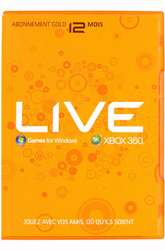 MICROSOFT CARTELIVE 12MOIS XBOX