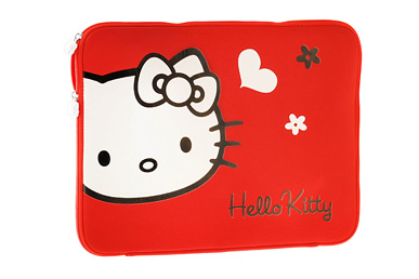 Sacoche pour ordinateur portable HELLO KITTY FLOWER RD 15,6