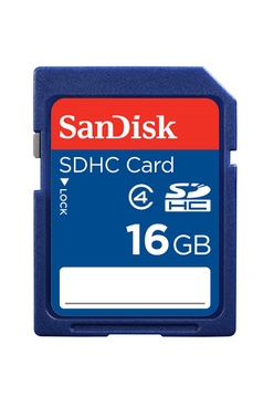Carte SD SANDISK CARTM SDHC 16GB