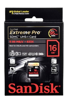 Carte SD SANDISK CARTM EXTPRO SDHC16G