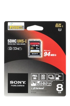 Carte SD SONY SD USH 95M 8GB