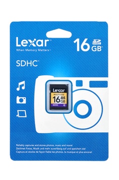 Carte SD LEXAR MEDIA SDHC 16Go