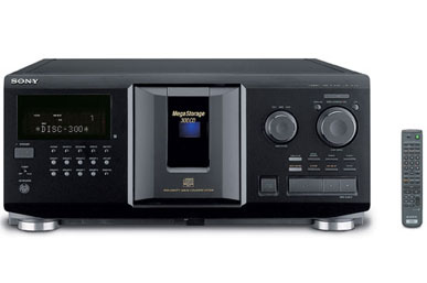 SONY CDP-CX355 NOIR