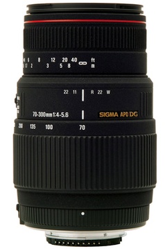 SIGMA 70-300 mm F4-5,6DG APO Macro